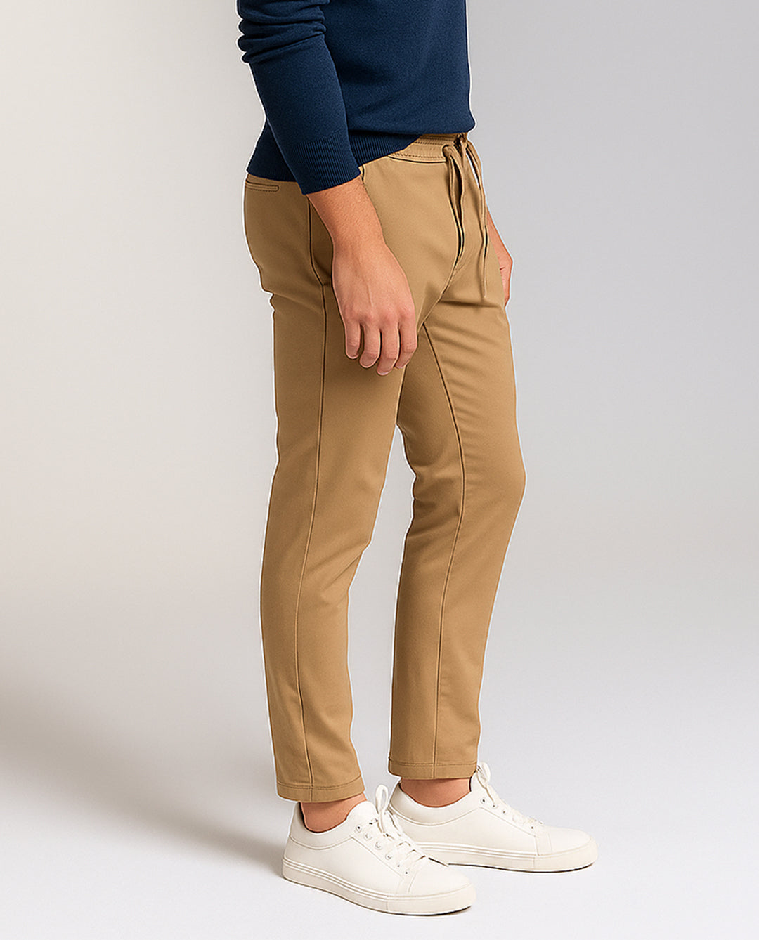 Teddy Smth Branded Men's Slim Fit Chino Pant Brown Color MCP-14