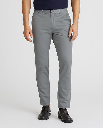 Zelig Branded Men's Slim Fit Chino Pant Grey Color MCP-21