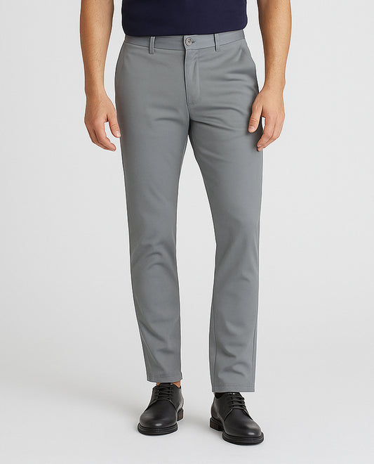 Zelig Branded Men's Slim Fit Chino Pant Grey Color MCP-21