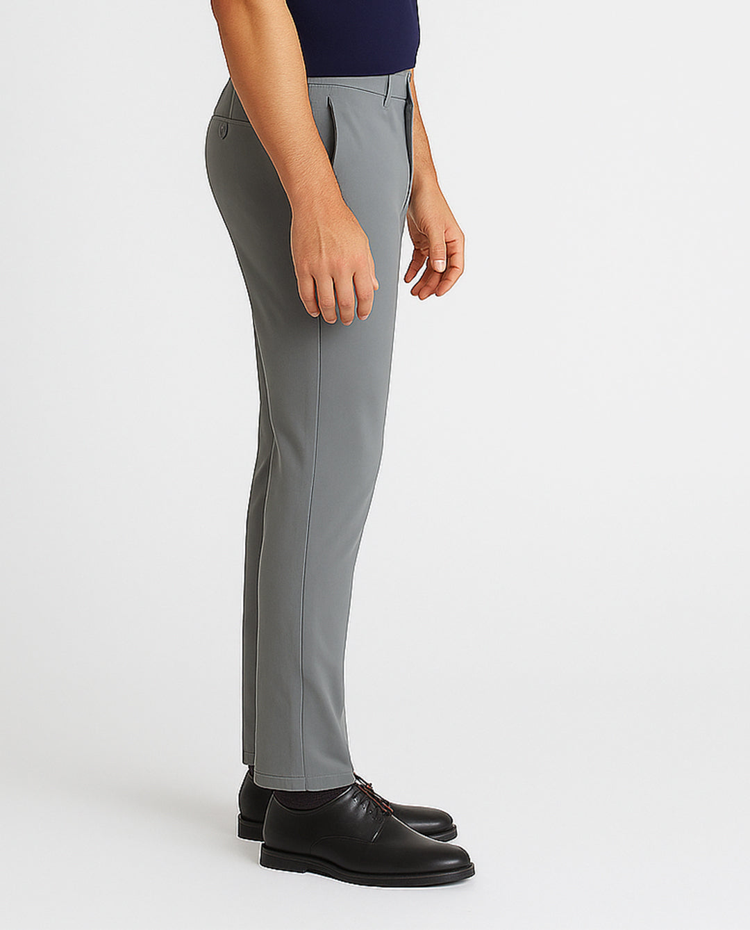 Zelig Branded Men's Slim Fit Chino Pant Grey Color MCP-21
