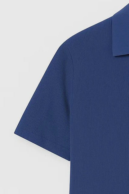 Spark Men's Blue Color Polo T-shirt MPT-06
