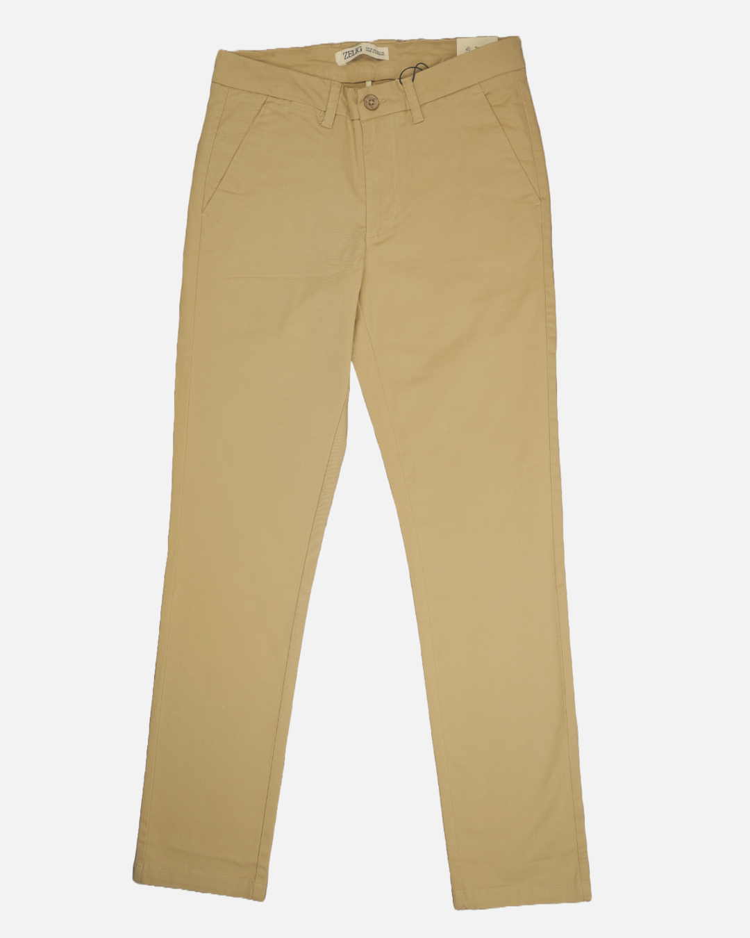 Zelig Branded Men's Slim Fit Chino Pant Camel Brown Color MCP-19