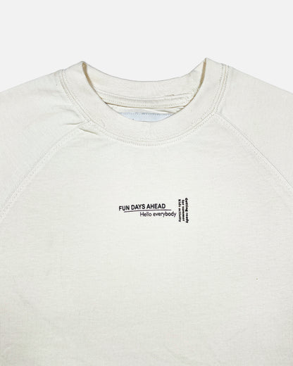 ZARRAA Branded  Boy's Off White Color T-shirt BTS-01