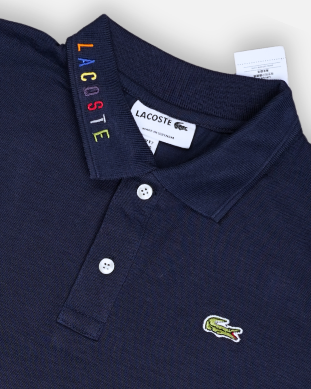 Lacostie Branded Polo T-shirt Navy Blue Color Mpt-29
