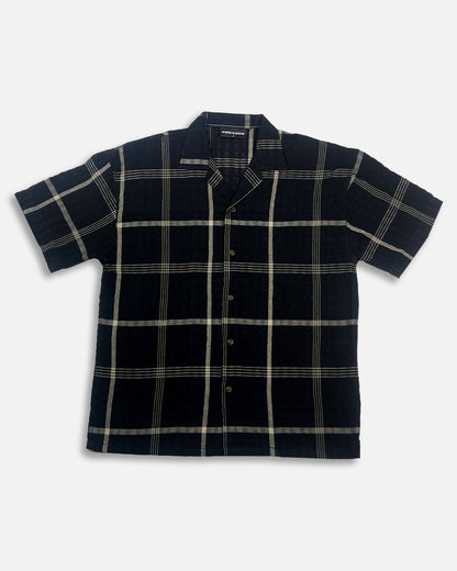 Pegadoor Branded Casual Half Sleeves Shirt Black Color MCS-01