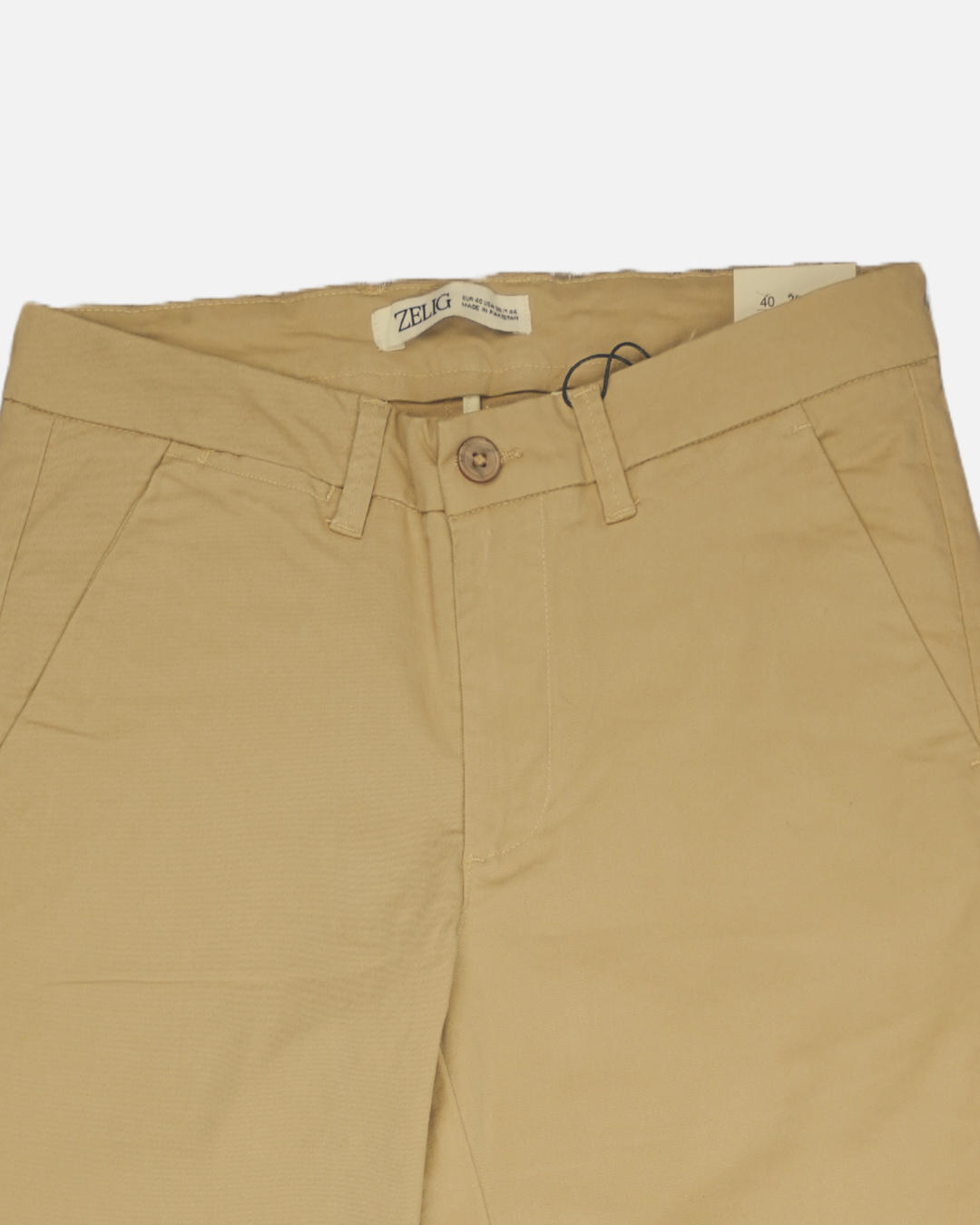 Zelig Branded Men's Slim Fit Chino Pant Camel Brown Color MCP-19