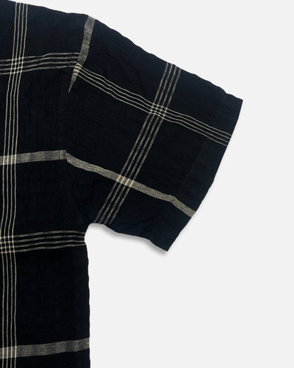 Pegadoor Branded Casual Half Sleeves Shirt Black Color MCS-01