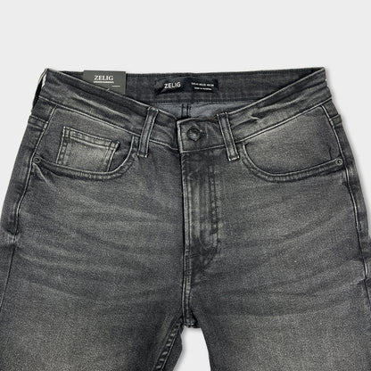 Zelig Men's Charcoal Grey Color Jeans SP-06