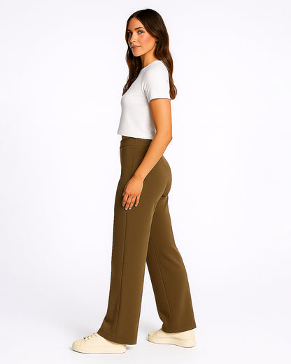BOOH Branded Women’s Classic Crop Top – White WTT-14
