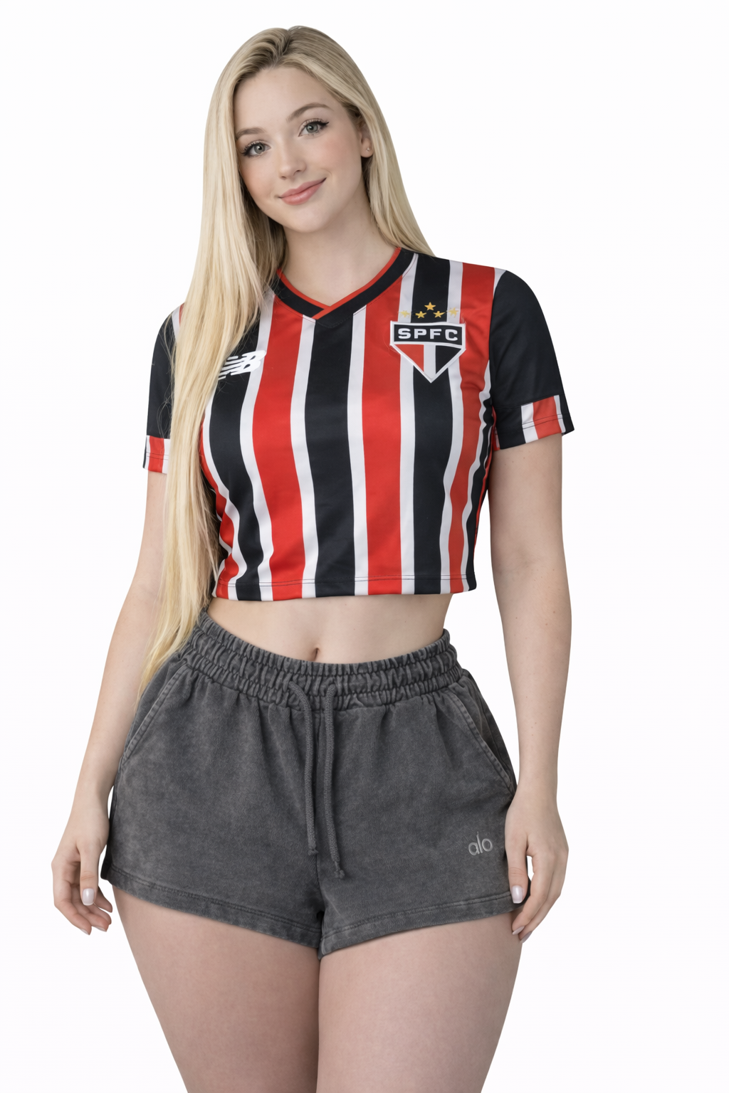 ALOS branded Womens Shorts-Charcoal grey MWS-23