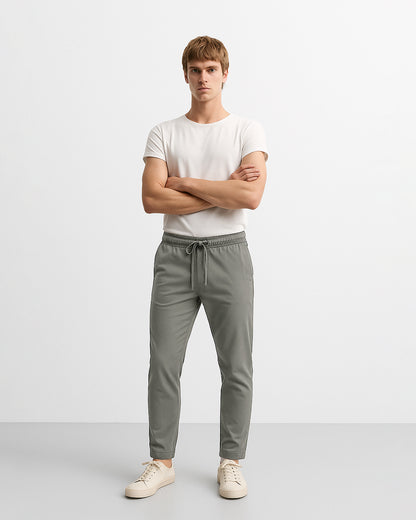 Zelig Branded Men’s Essential Jogger Pants –  Light grey CFP-49