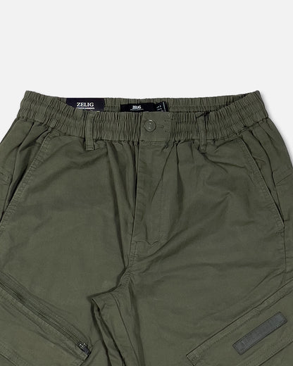 Zelig Branded Cargo Men's Bottle Green Color CFP-15