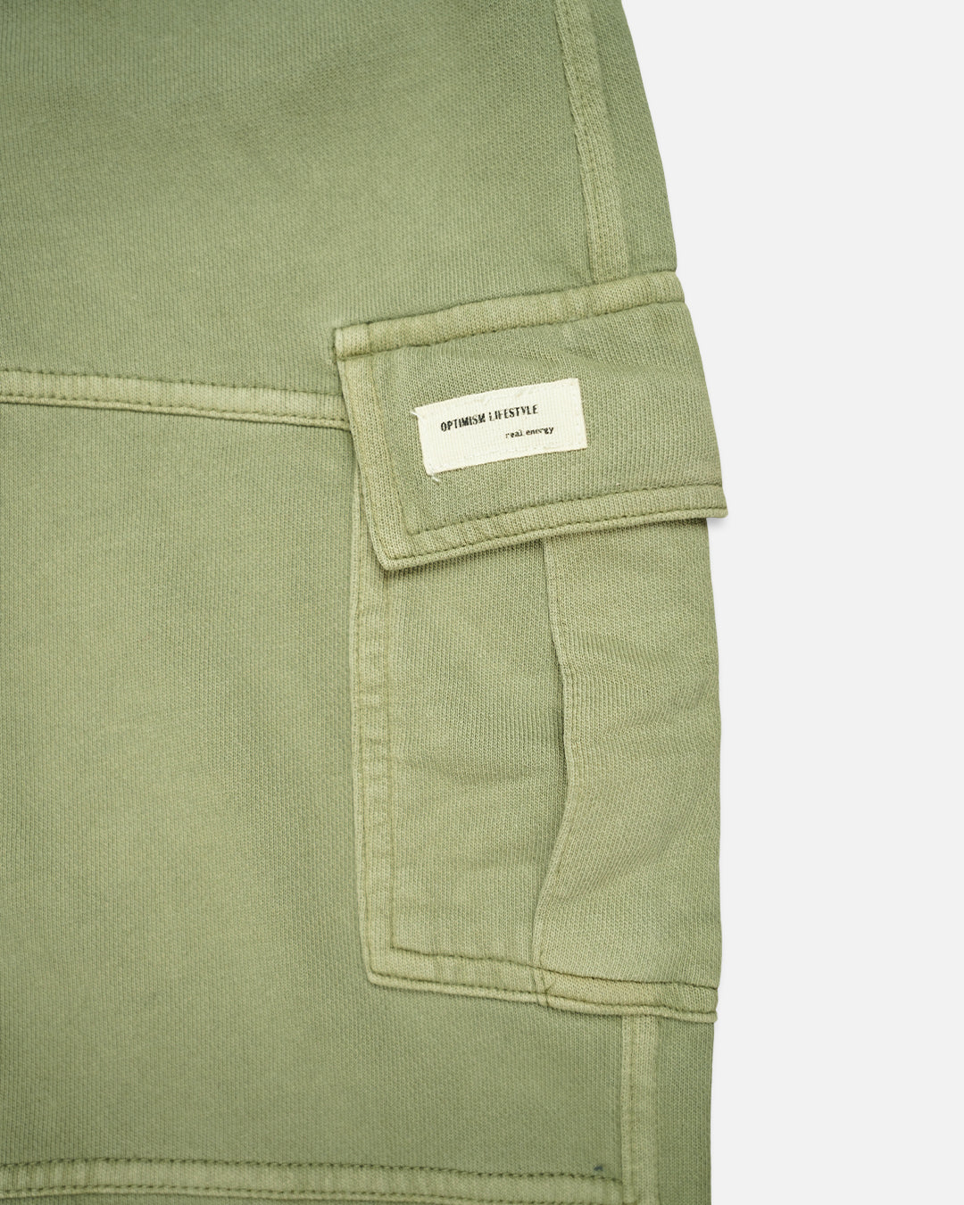 Zarraa Winter Branded Olive Green Unisex Cargo Jogger Trouser KUT-05