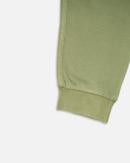 Zarraa Winter Branded Olive Green Unisex Cargo Jogger Trouser KUT-05