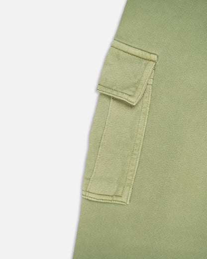 Zarraa Winter Branded Olive Green Unisex Cargo Jogger Trouser KUT-05