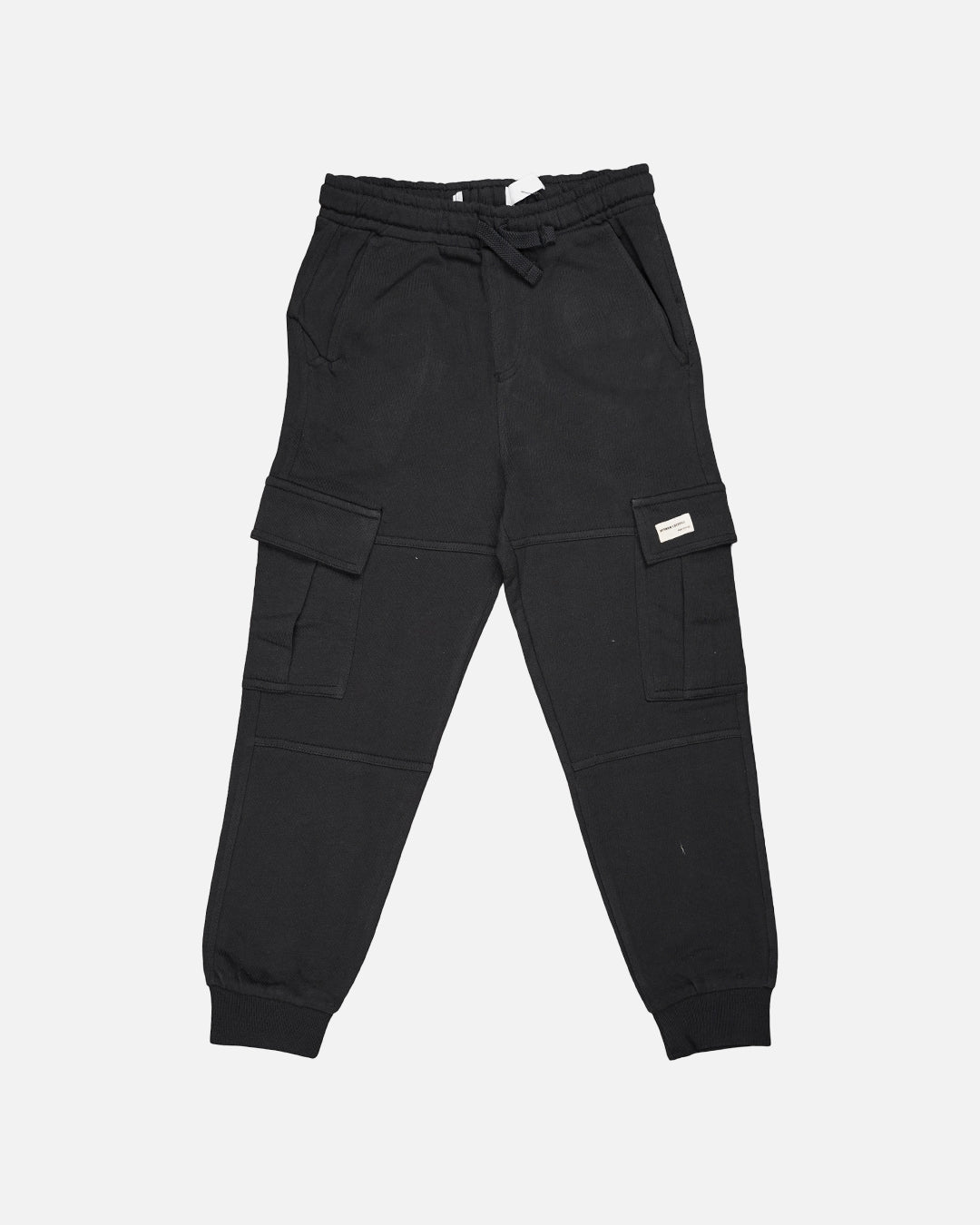 Zarraa Winter Branded Unisex Black Cargo Jogger Trouser KUT-02