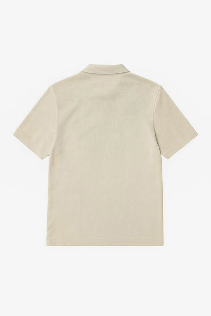 Spark Men's Rib Polo T-shirt Off White Color MPT-08