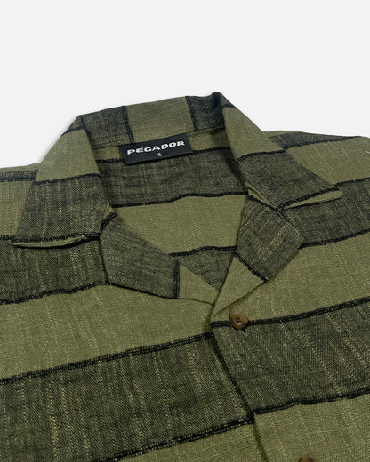 Pegadoor Branded Casual Half Sleeves Shirt Green Color MCS-07