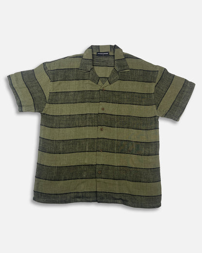 Pegadoor Branded Casual Half Sleeves Shirt Green Color MCS-07