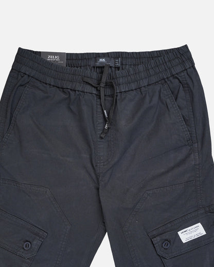 Zelig Branded Men's Joger Cargo Black Color CFP-36