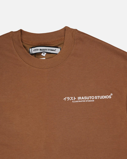 Branded Men's Brown Drop Shoulder Tee Mt-09