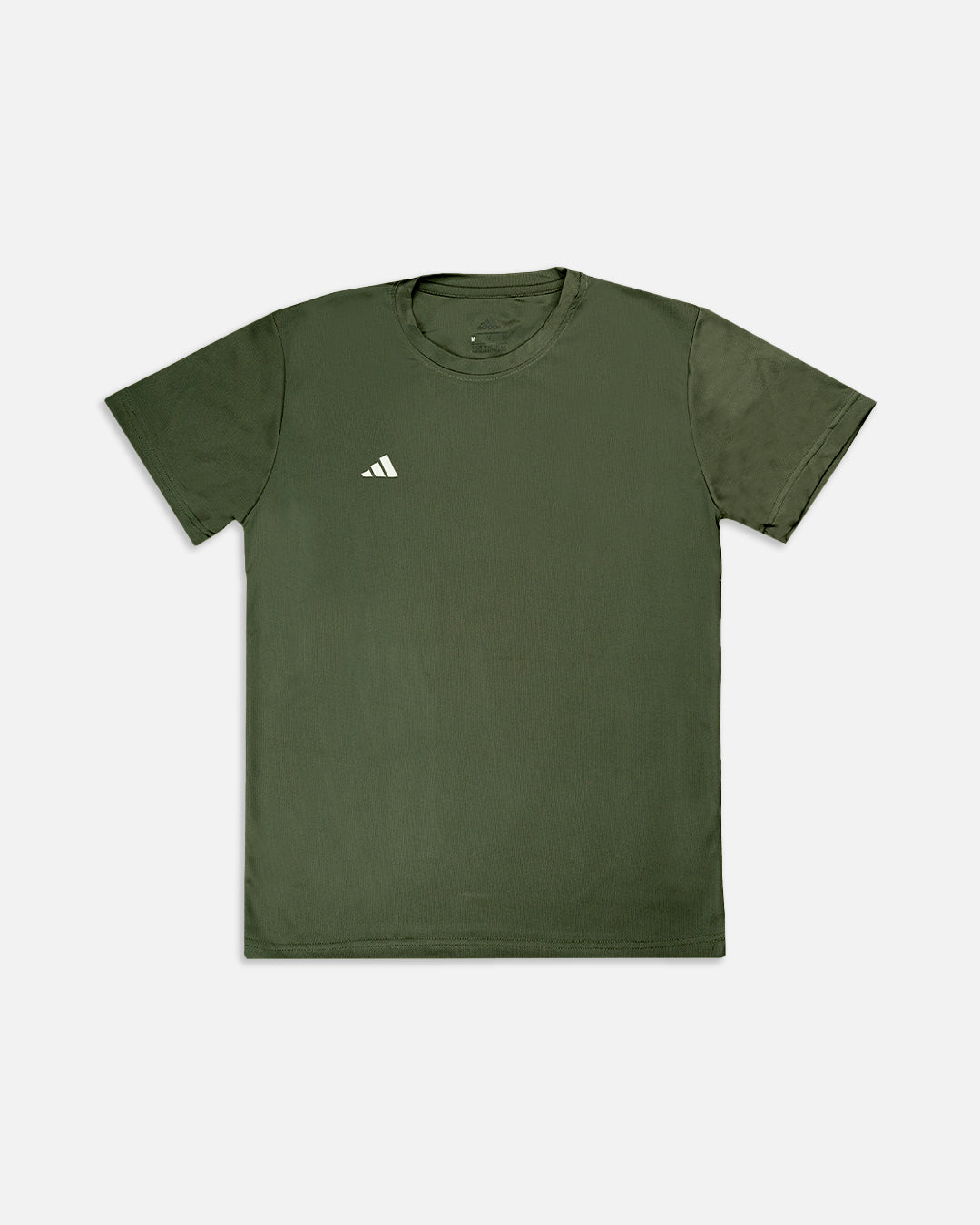 Adids Branded Men's Olive Green Dri-fit T-shirt MDT-09