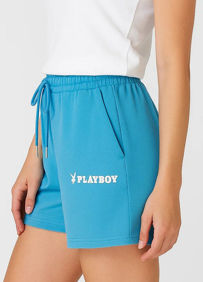 Misguidd Branded Women's Short Aqua Blue Color MWS-04