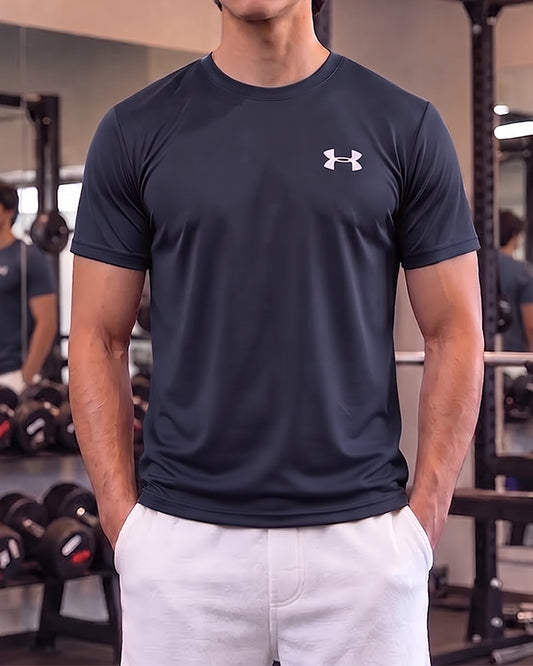 Under Armr Dry Fit T-Shirt – Black MDT-17