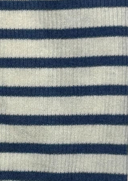 Branded Girl's Tides White Color with Blue stripes GTD-04