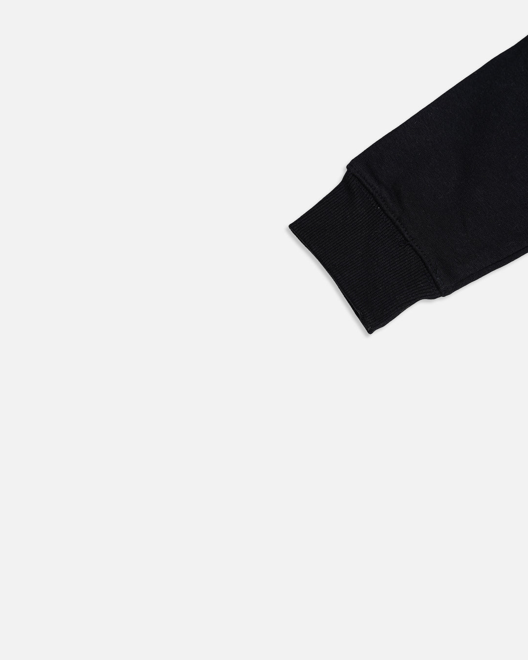 Women’s Black Cropped High-Neck Zip-Up Sweat Jacket WJ-06