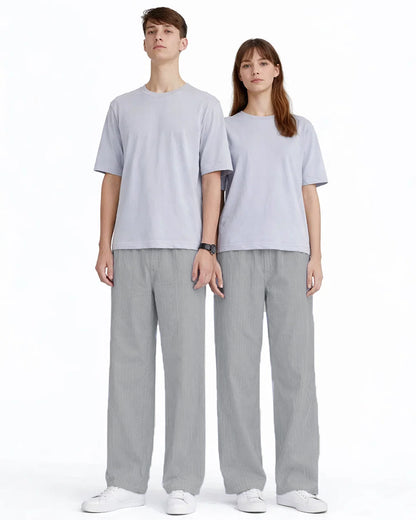 Zelig Branded Unisex Relaxed Fit Trouser - Grey UT-30