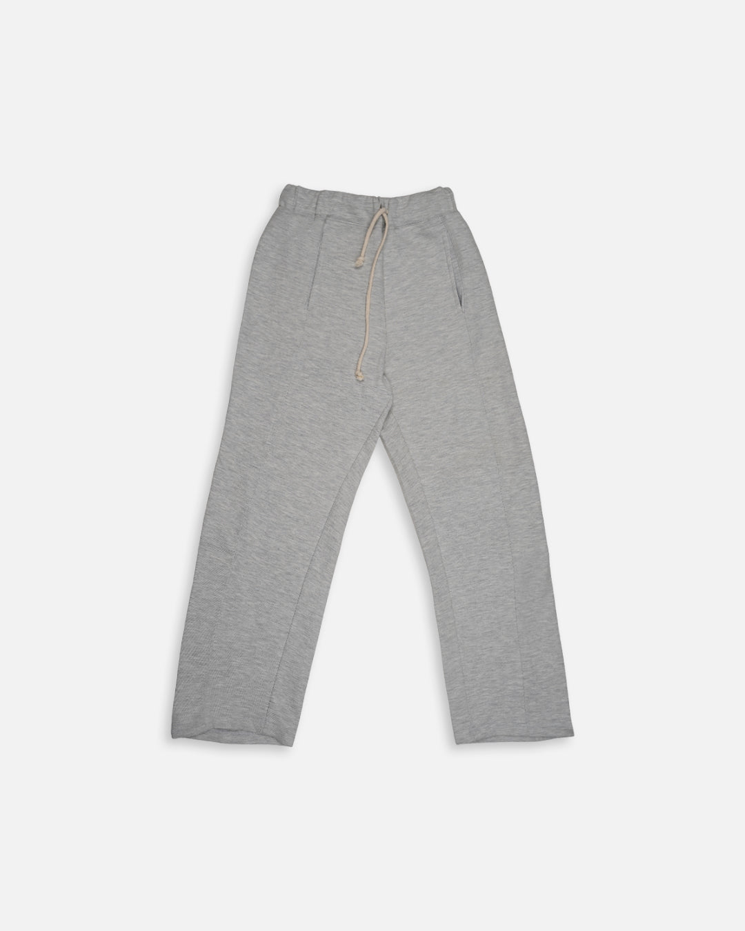 Unisex Premium Fleece Wide-Leg Trousers – Ash Grey UT-24