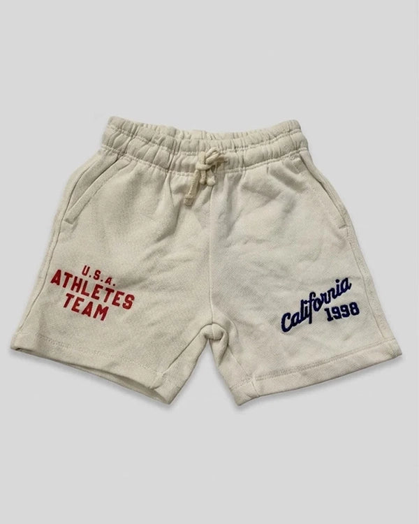Zarraa Kid's Casual Shorts Off White Color KST-02