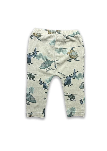 Branded Kids Trouser Helicopter printed KUT-08