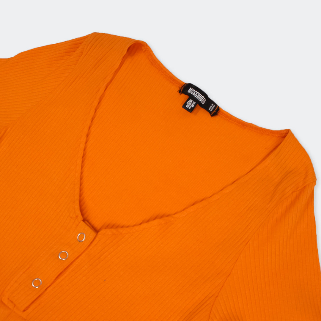 MSSD Womn's Crop top Orange Color MC-01