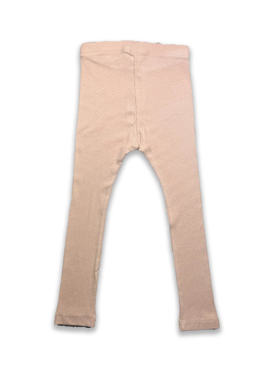 Branded Girl's Light Pink Ribbed Tights GTD-20