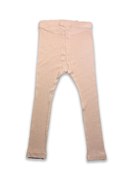 Branded Girl's Light Pink Ribbed Tights GTD-20