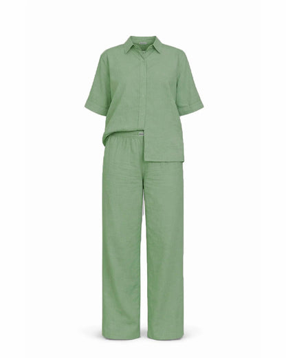 Spark Branded Women’s Premium Co-ord Set – Sage Green WCS-36