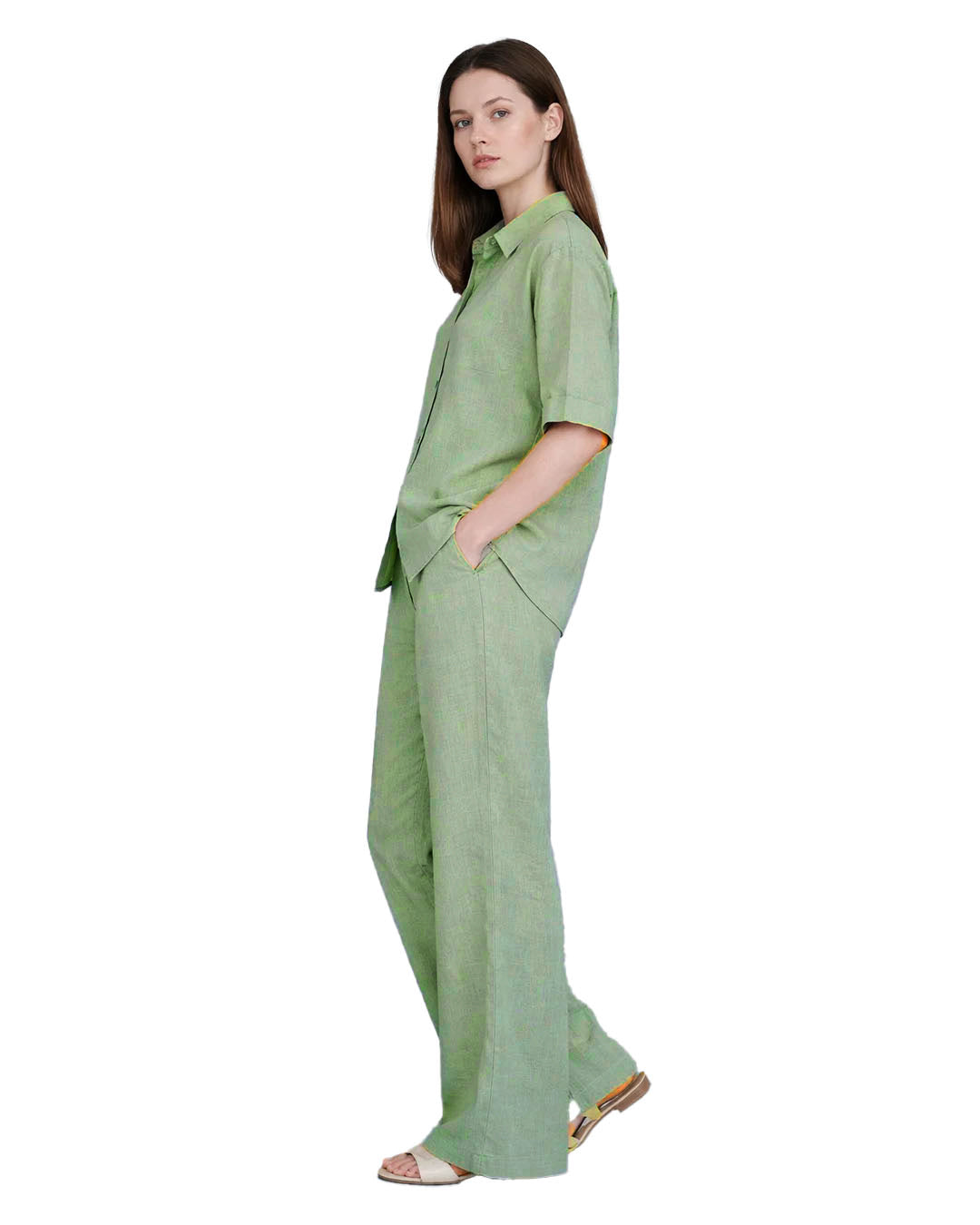 Spark Branded Women’s Premium Co-ord Set – Sage Green WCS-36