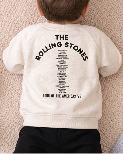 Zarraa Branded Kids "The Rolling Stones" Tour Graphic Sweatshirt Sp-12