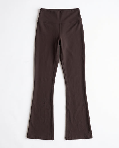 Alos Branded Women's Athletic Yoga Tights - Brown WTS-03