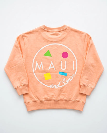 Branded Kids "Maui and Sons" Graphic Sweatshirt Sp-08