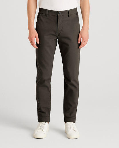 Spring Fld Branded Men's Slim Fit Chino Pant Black Color MCP-06