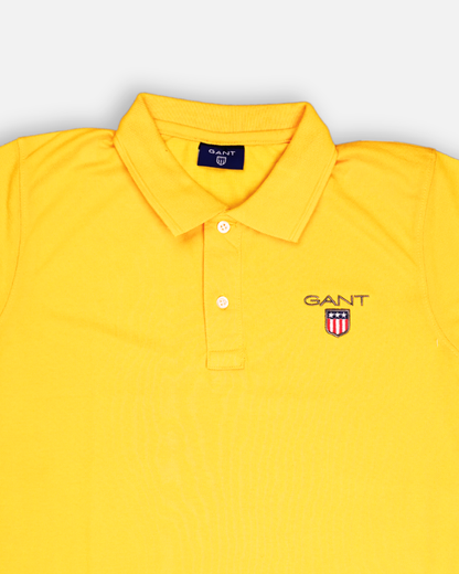 Giant Branded Polo T-shirt Mustard Color Mpt-41