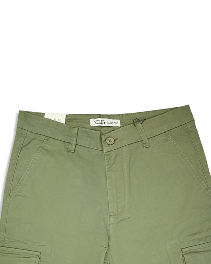 Zelid Branded Men's Joger Fit Cargo Green Color CFP-28