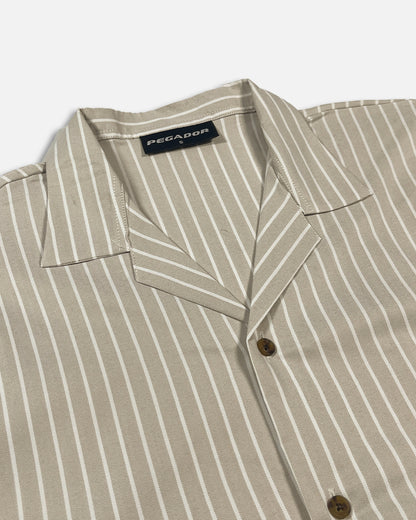 Pegadoor Branded Casual Half Sleeves Shirt Light Brown Color MCS-08
