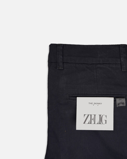 Zelig Branded Men's Slim Fit Chino Pant Black Color MCP-23
