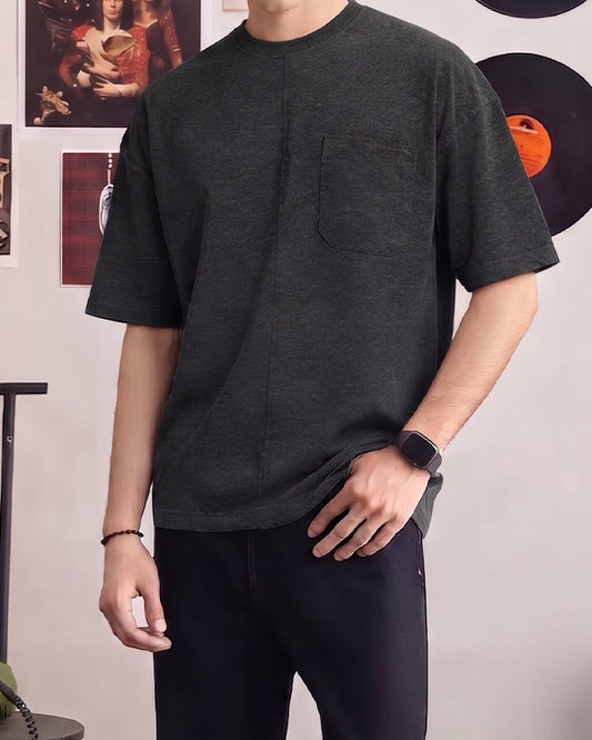 Spark Branded Men's Charcoal Tee MT-31