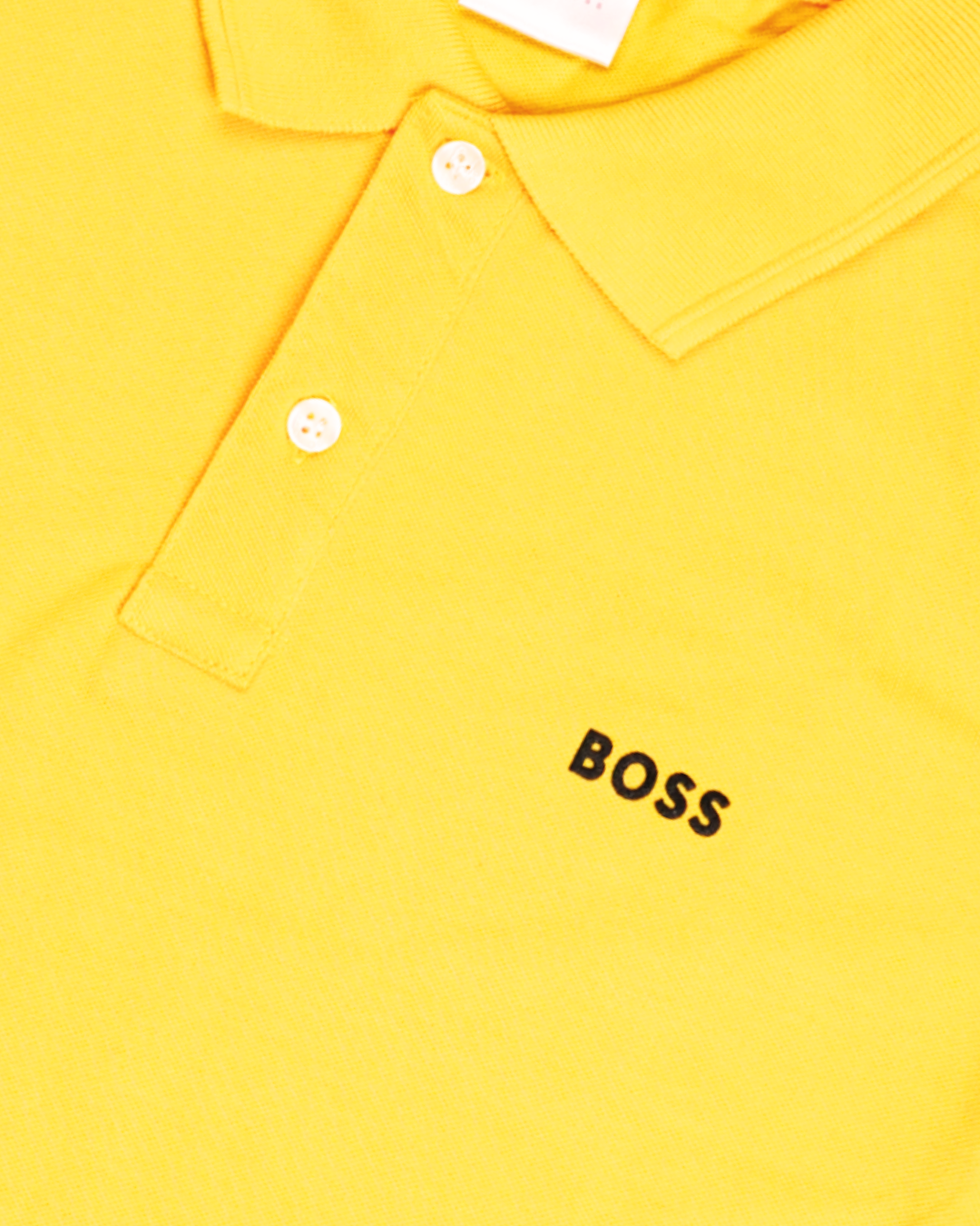 Bossy Hug Branded Polo T-shirt Yellow Color Mpt-50
