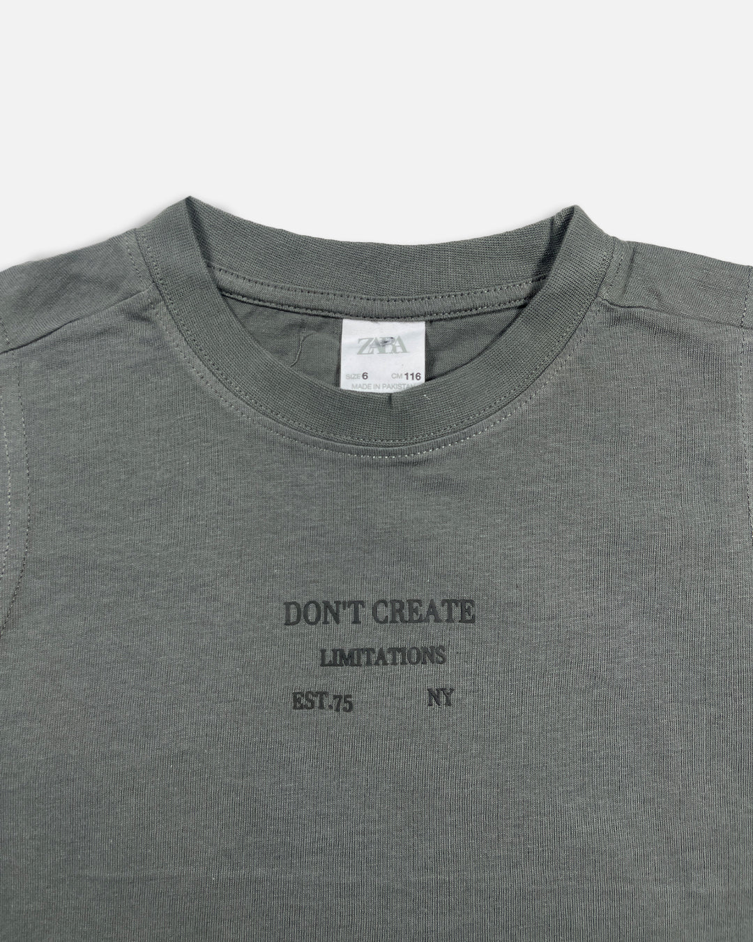 ZARRAA Branded Boy's Stone Grey Color BSO-07